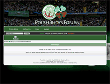 Tablet Screenshot of polishbhoys.com
